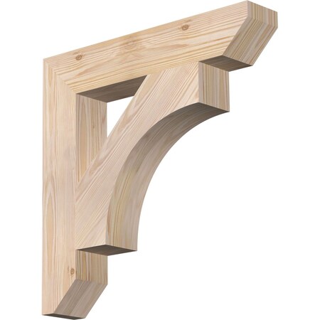 Ekena Millwork Westlake Slat Smooth Bracket, Douglas Fir, 3 1/2"W x 20"D x 20"H BKT04X20X20WTL06SDF